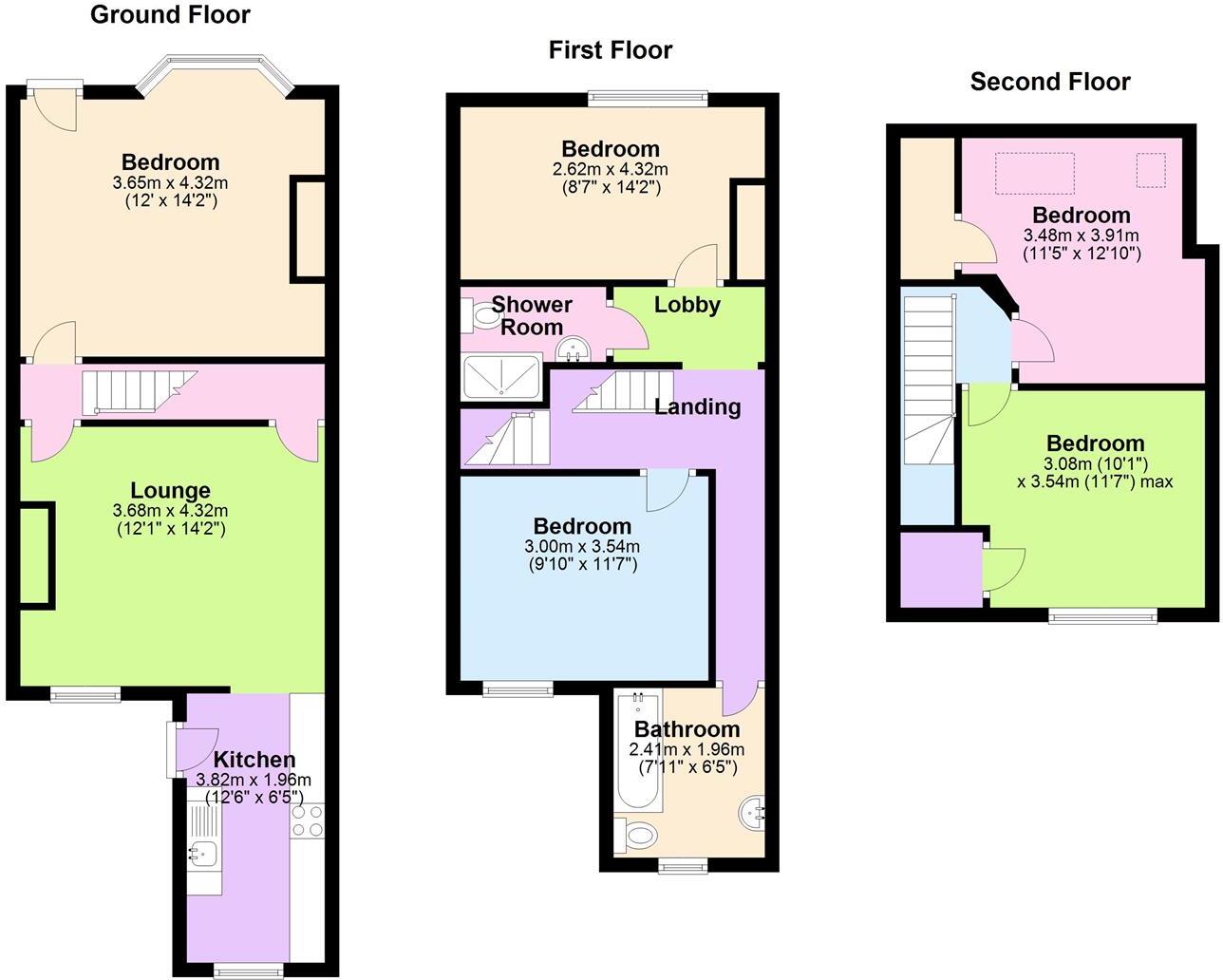 156 Slinn Street, Crookes, Sheffield floorplan