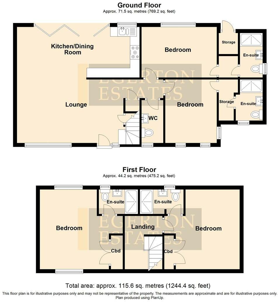 Rhianfa, Benllech, Tyn-Y-Gongl floorplan