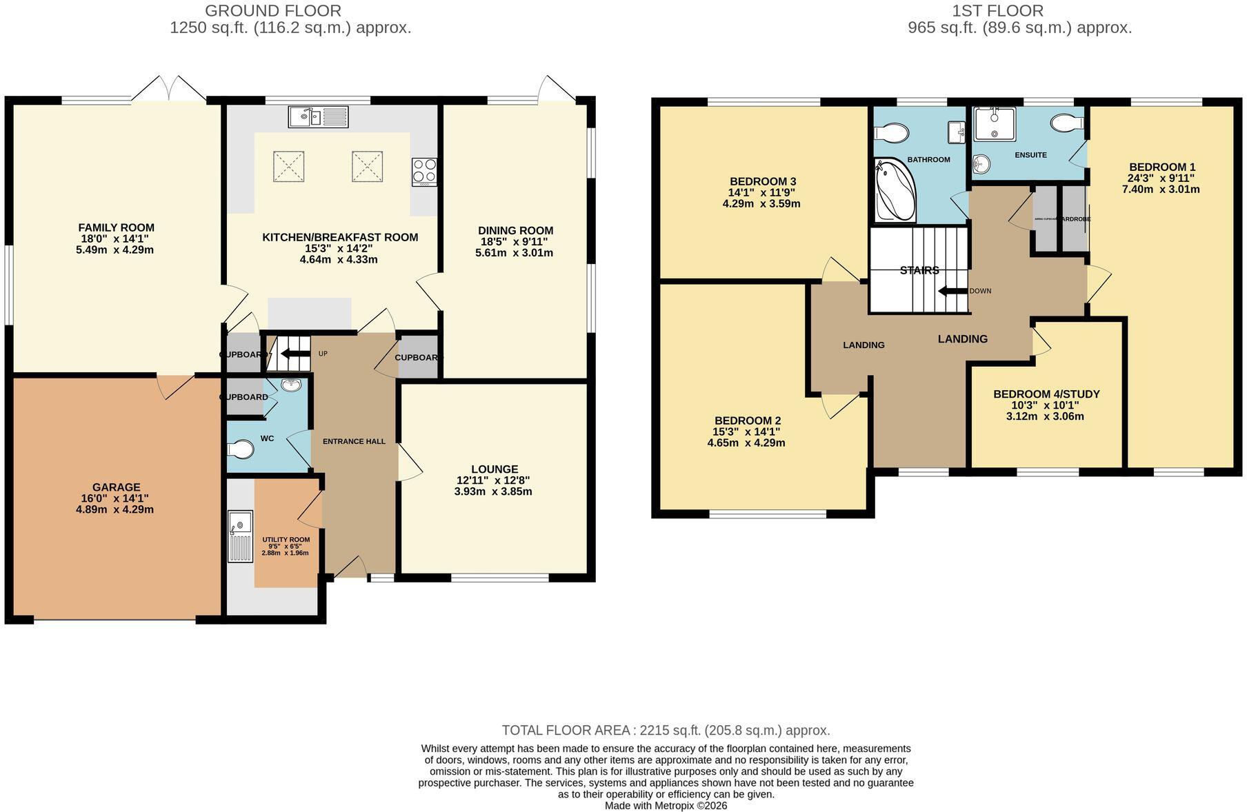 11, Swan Meadow, Much Wenlock, TF13 floorplan
