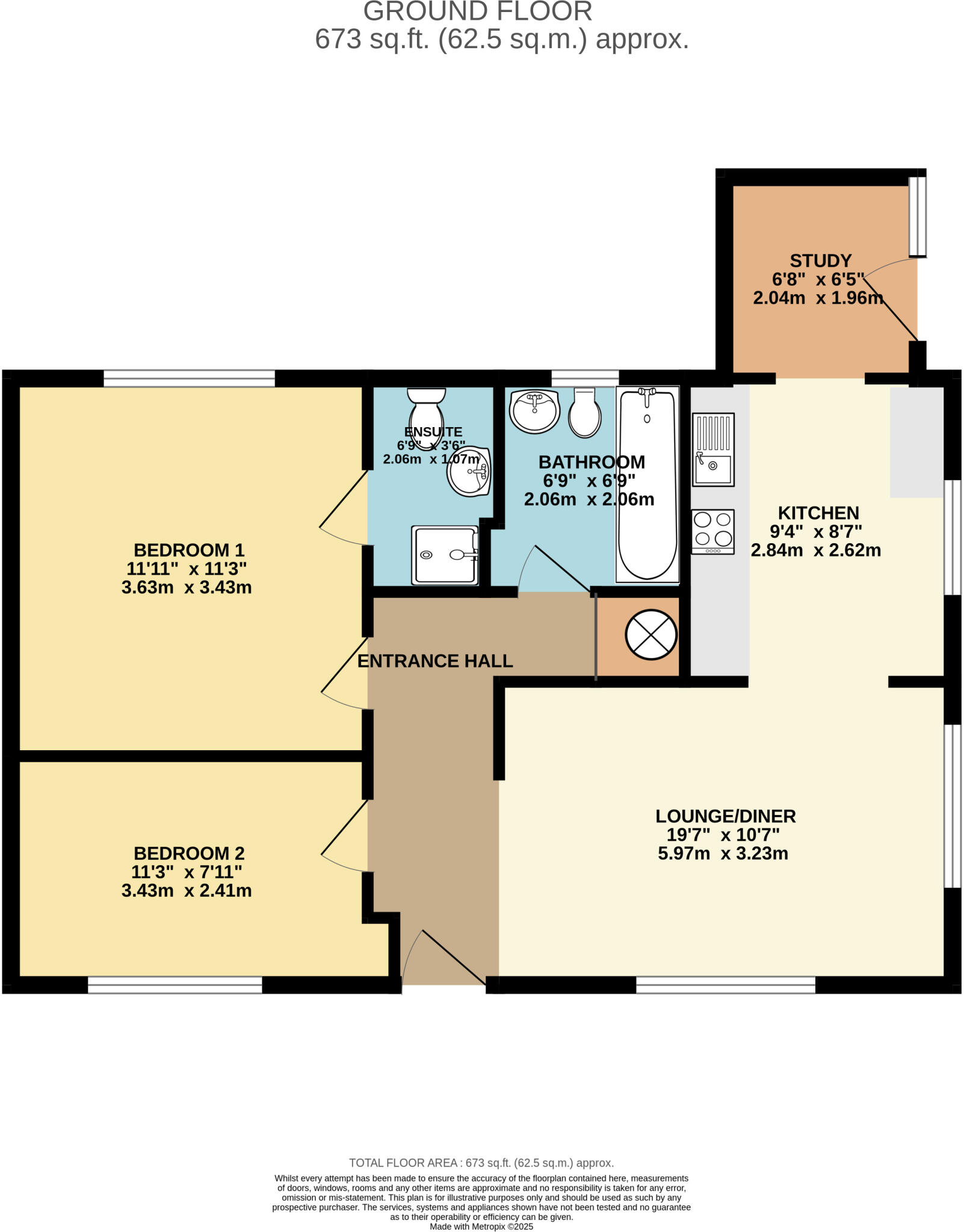 Aspal Park, Beck Row, Bury St. Edmunds, Suffolk, IP28 floorplan