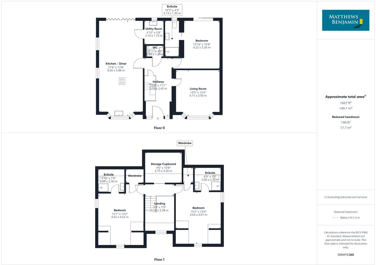 41 Lake Road, Ambleside, LA22 0DF floorplan