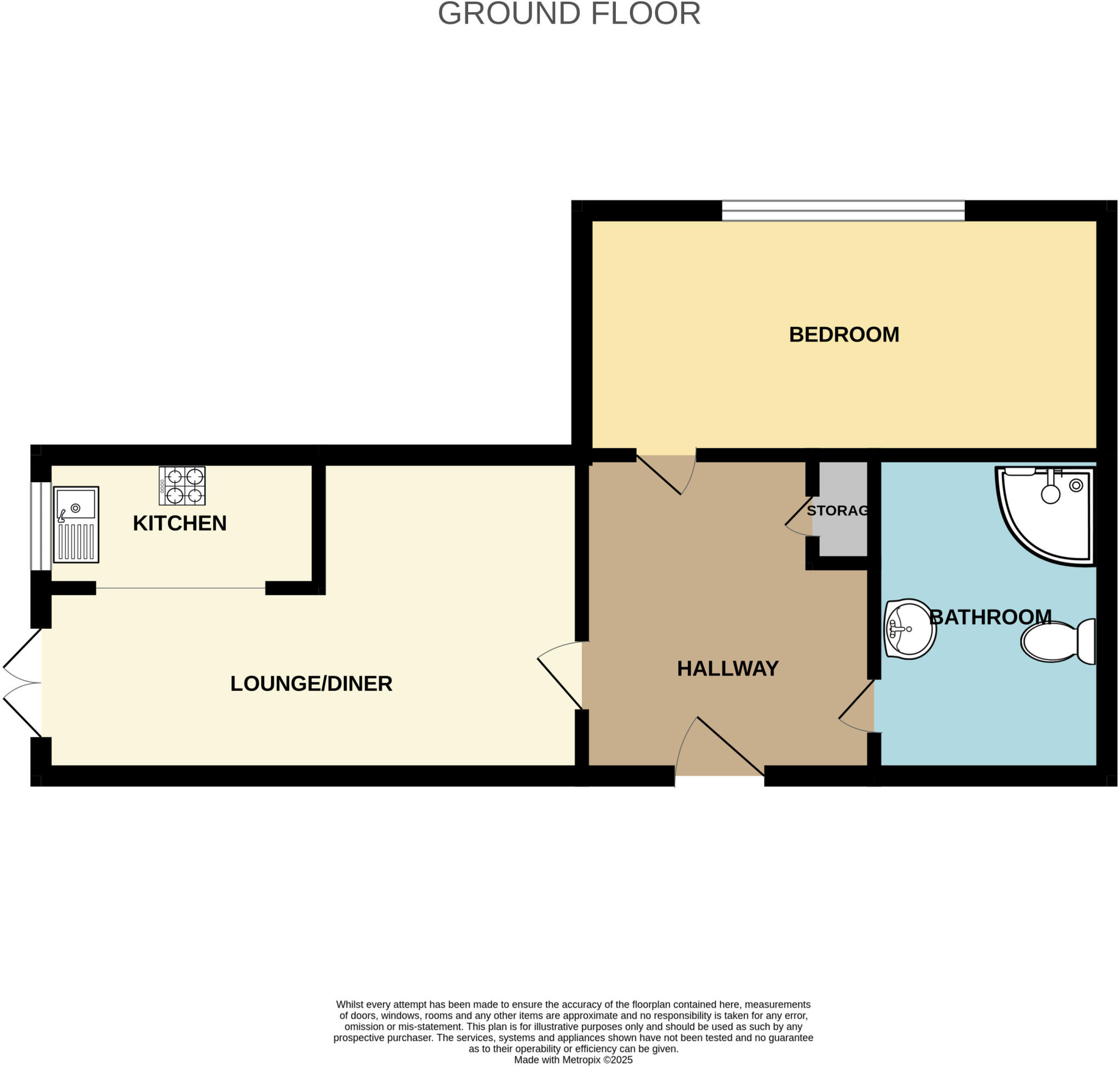 Moorfield Court, Newland Street, CM8 floorplan