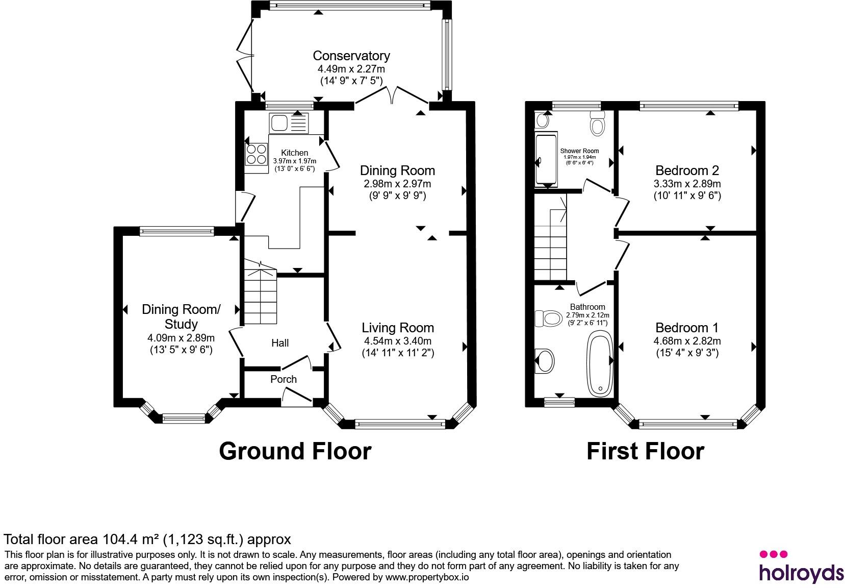 Heaton Drive, Eldwick, BINGLEY floorplan