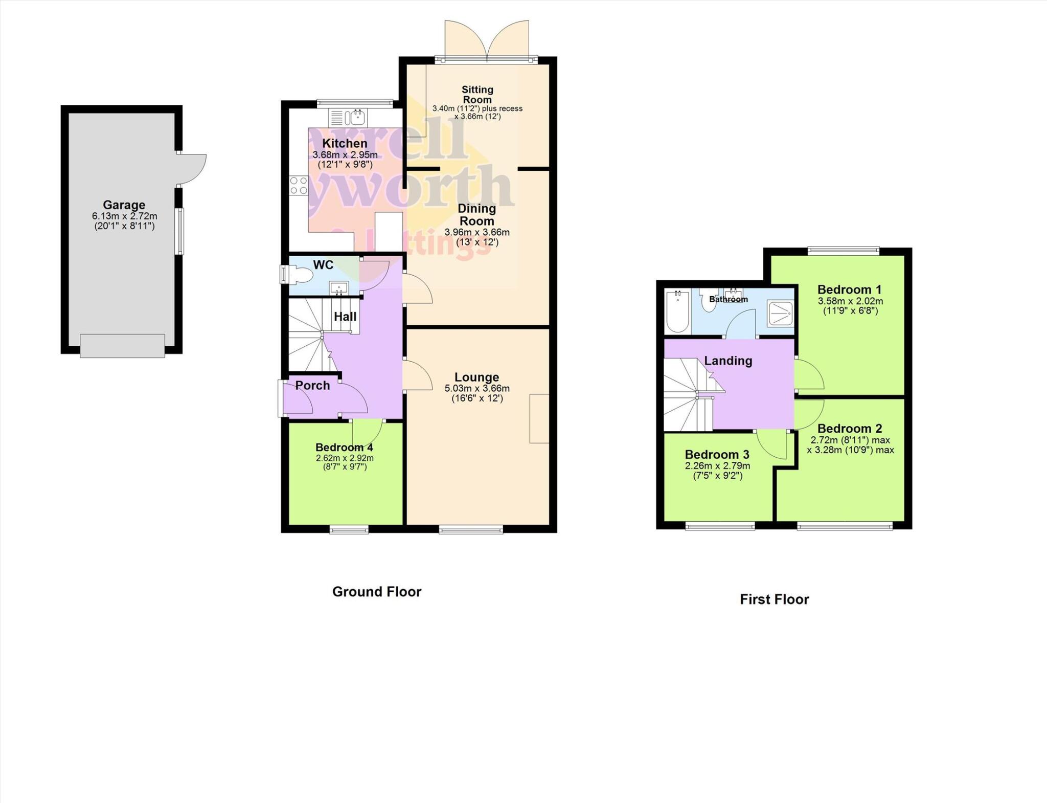 Cotswold Road, Blackpool floorplan