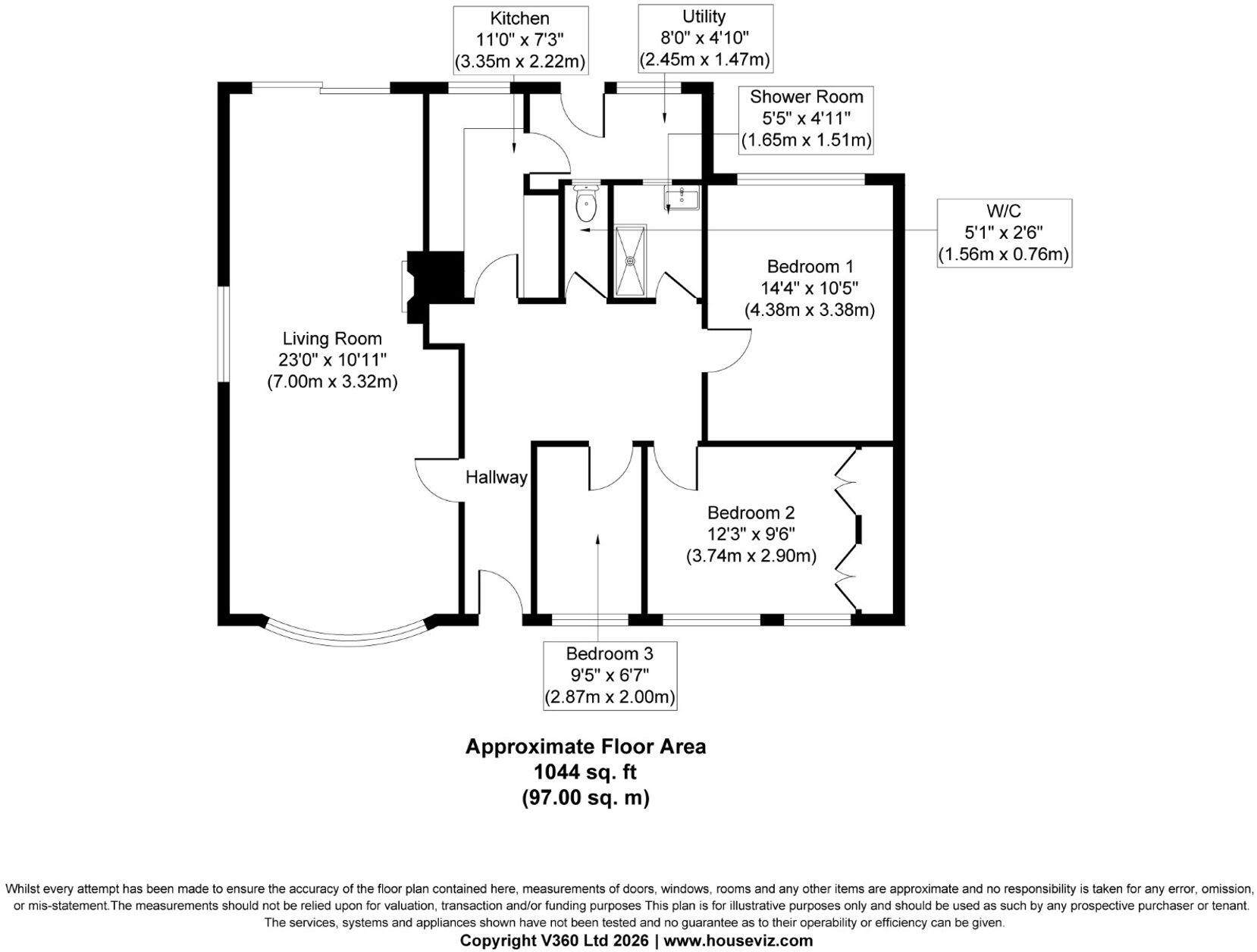 The Park, Mold, CH7 floorplan