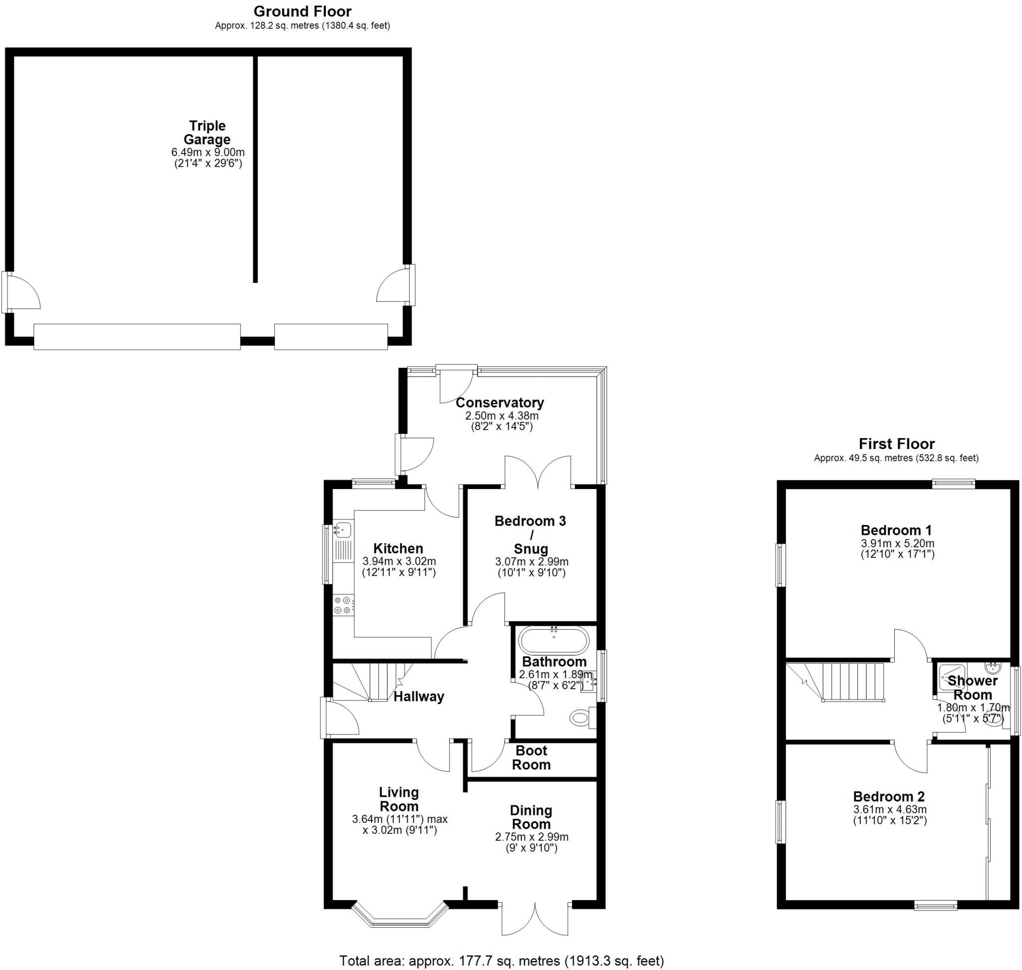 Nettlesworth, Chester Le Street, Durham, DH2 floorplan