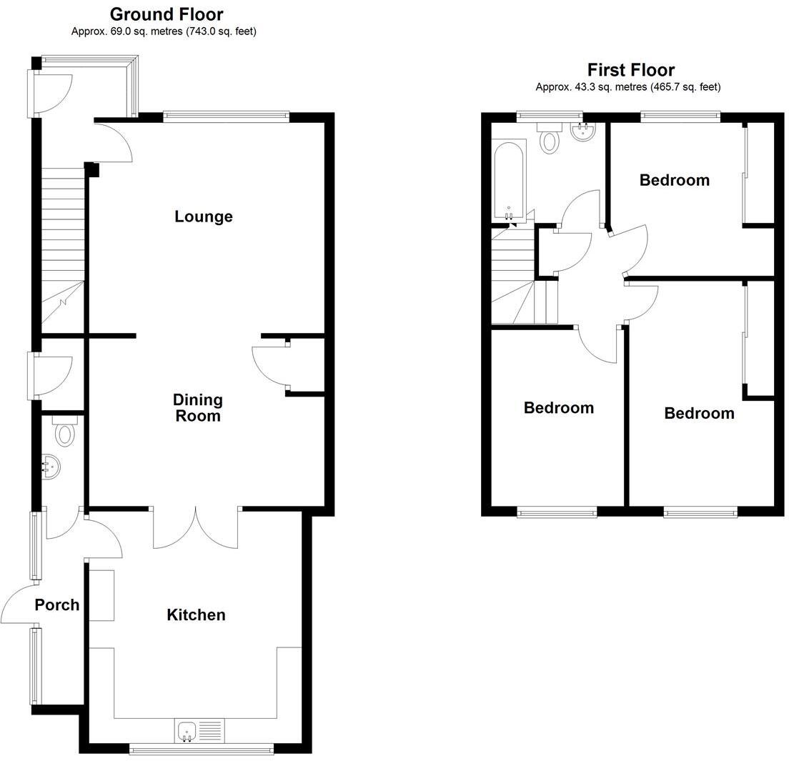 Grenfields, St Martins floorplan