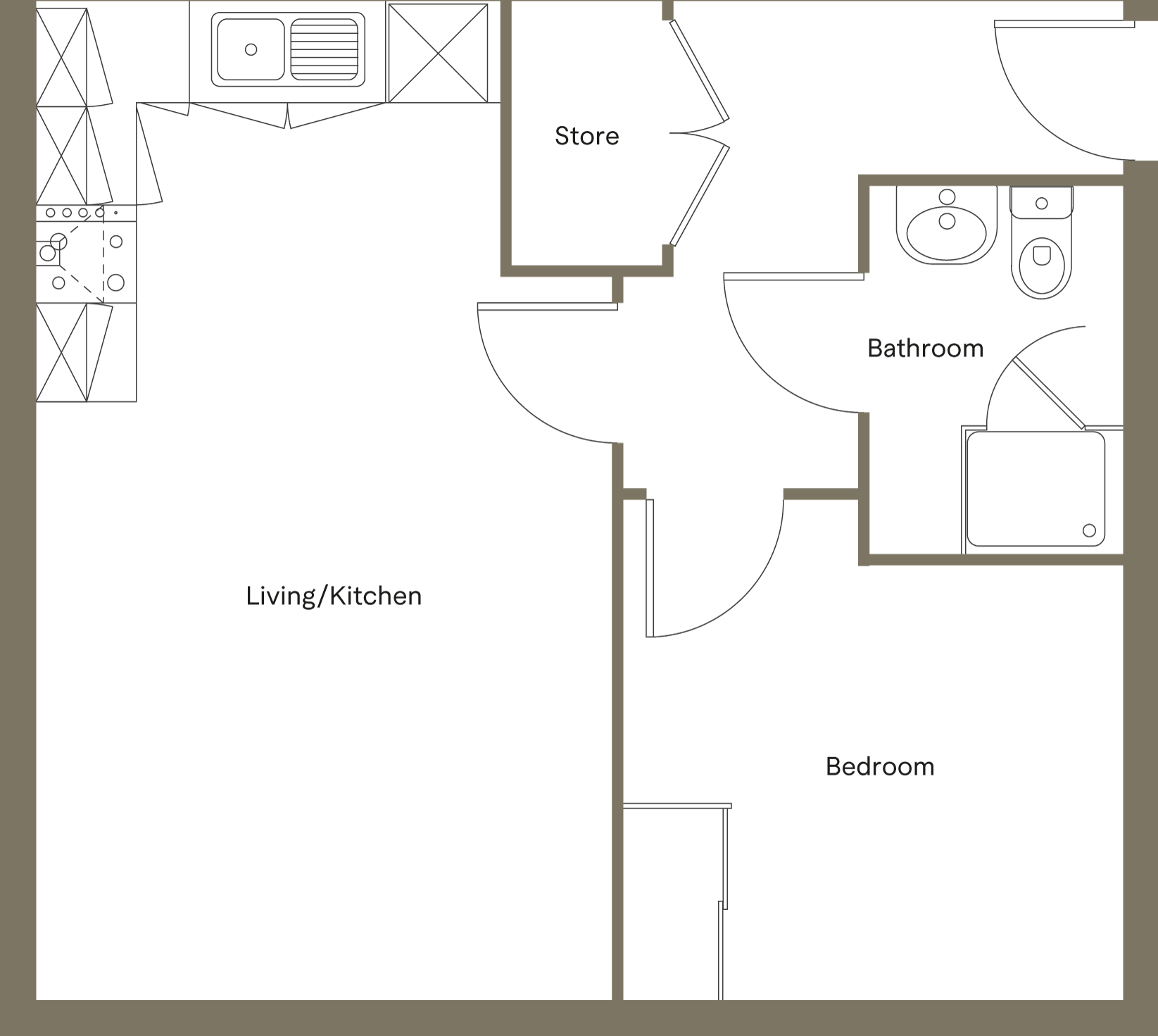 Brook View, Rochdale, OL16 floorplan