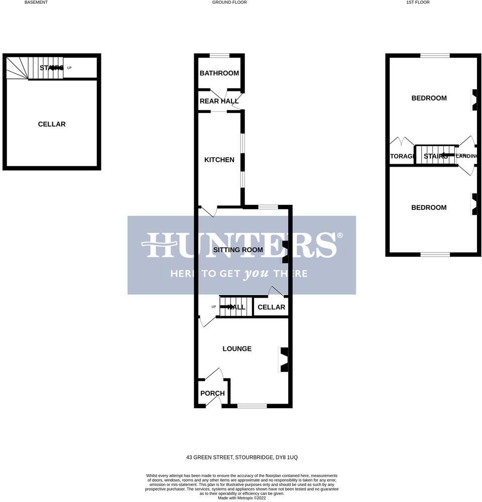 Green Street, Stourbridge, DY8 1UQ floorplan