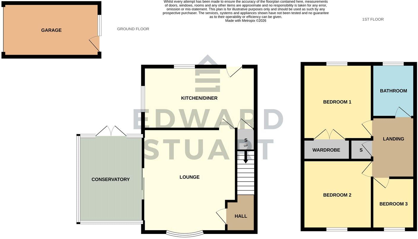 Haveswater Close, Peterborough, Cambridgeshire, PE4 floorplan