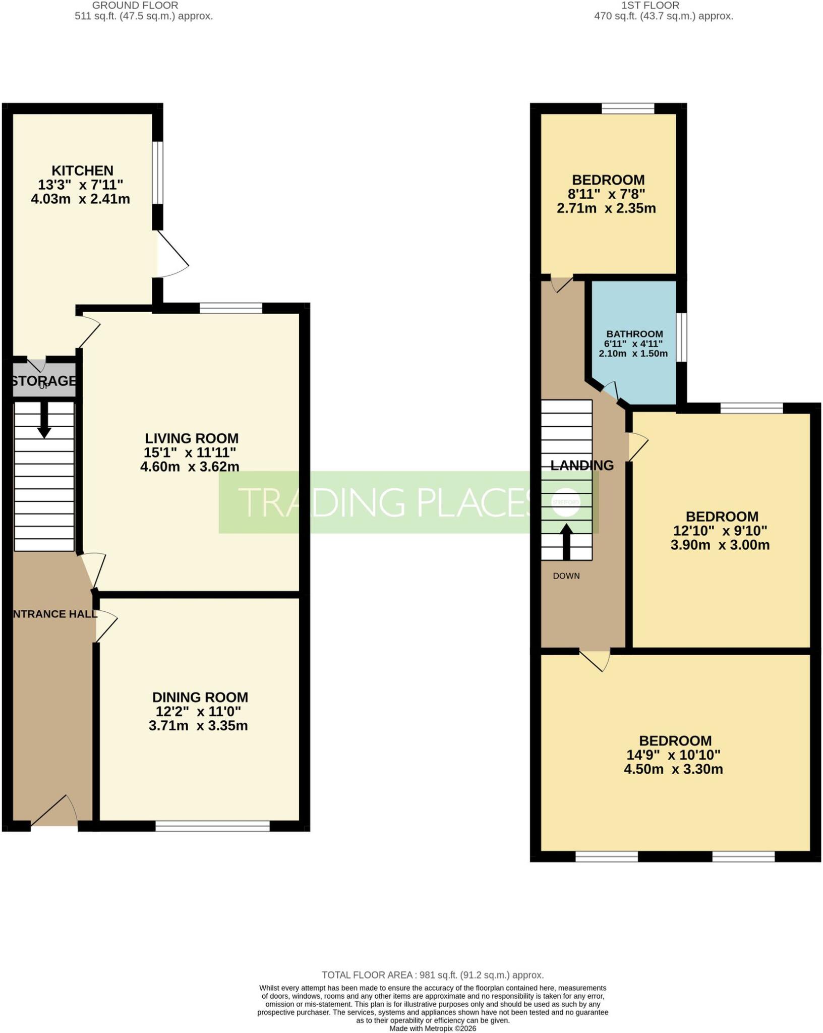 Jackson Street, Stretford, M32 floorplan
