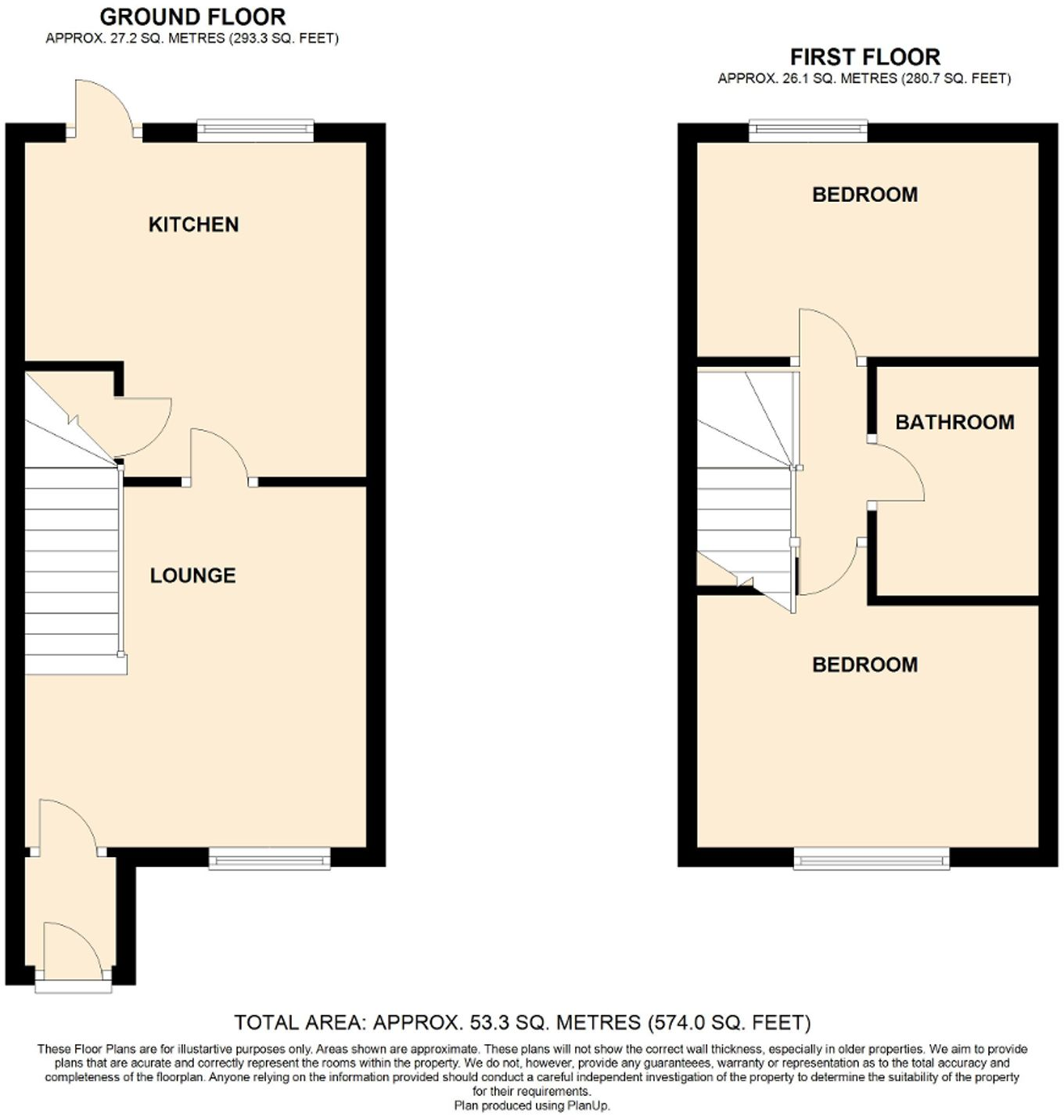 Yately Close, Luton, LU2 floorplan