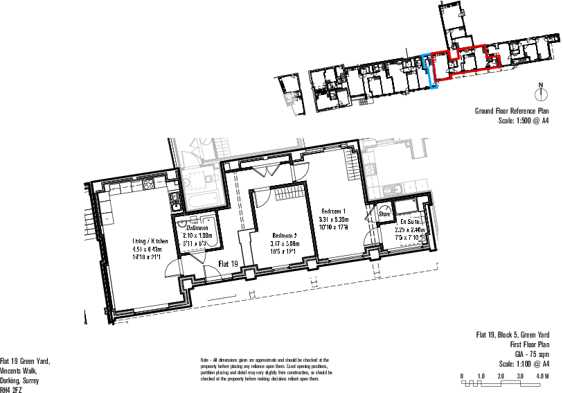 Vincent Walk, Dorking floorplan