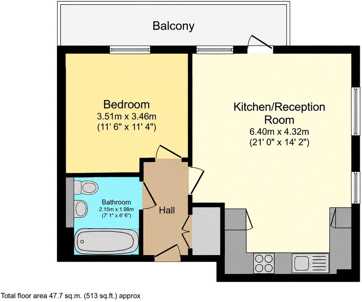 Parva Grove, Perivale, Greenford floorplan