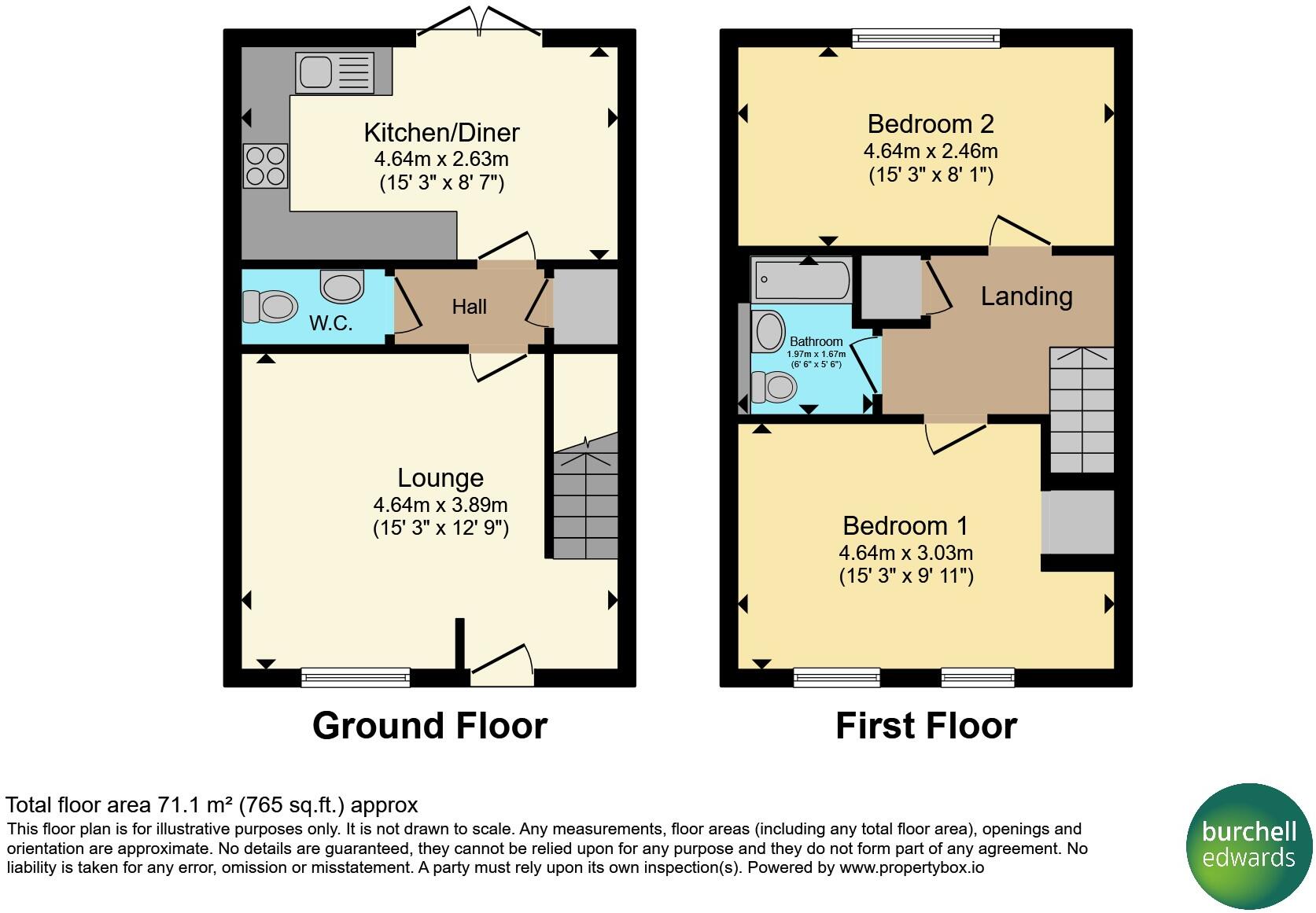 Rockingham Way, Stanton, Burton-On-Trent floorplan