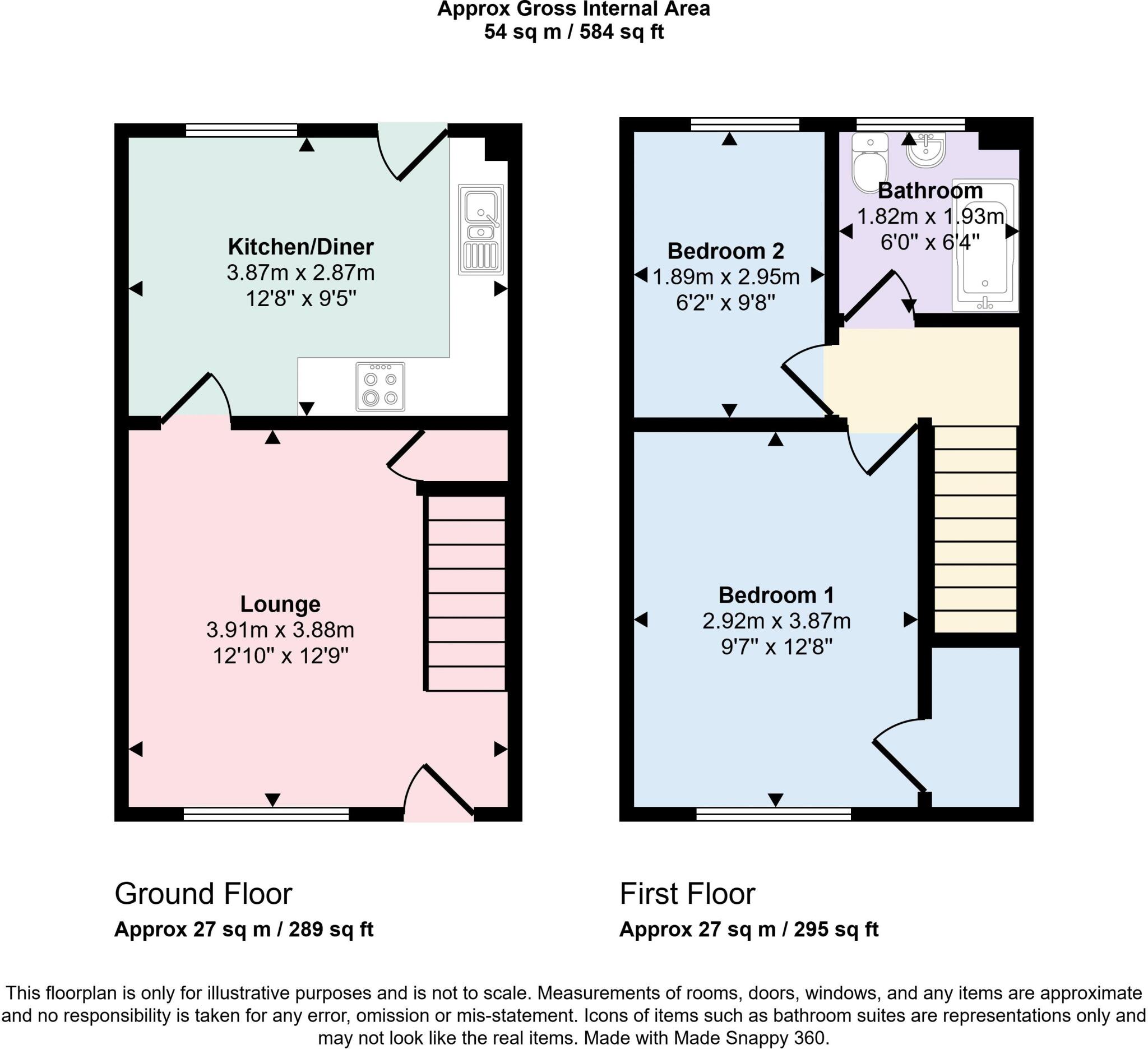 Warburton Close, Trowbridge floorplan