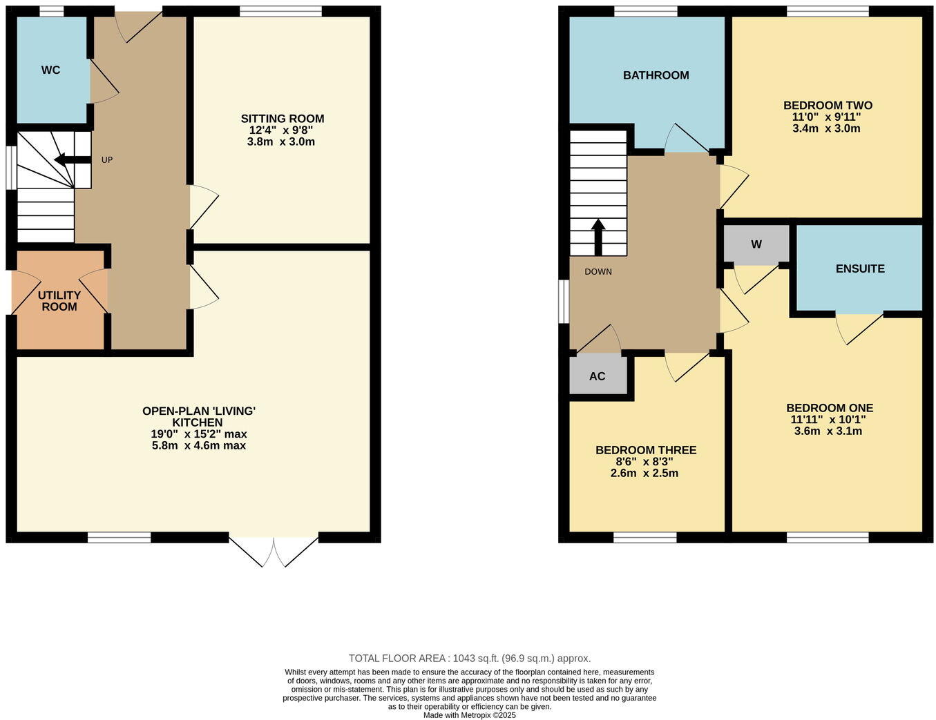 Bley Avenue, East Leake floorplan
