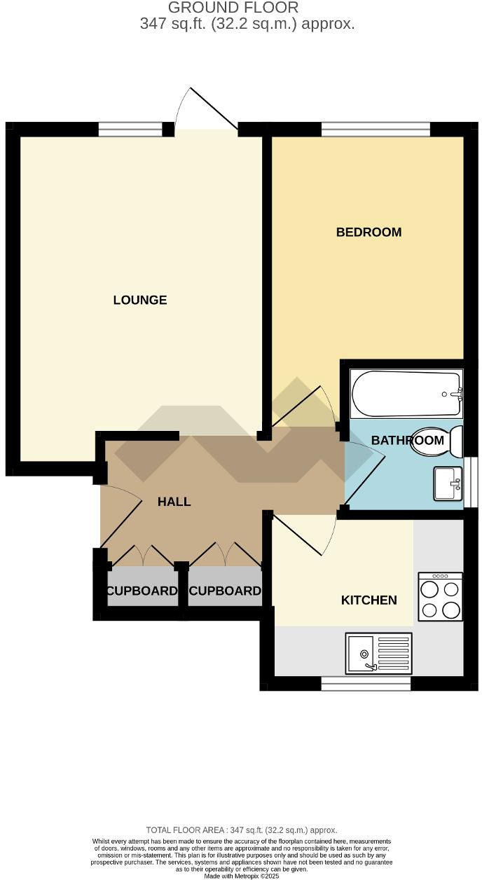 Sutton Park Road, Seaford, BN25 1RP floorplan
