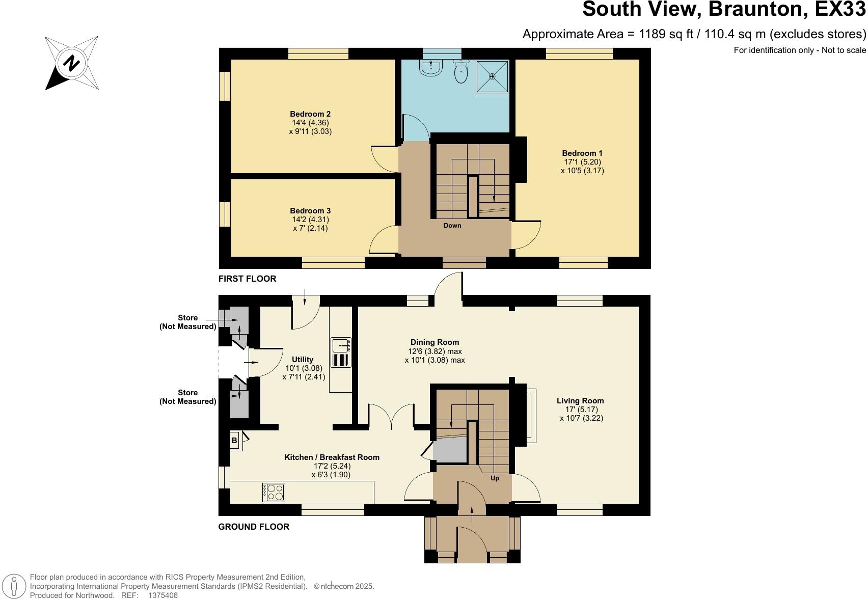 South View, Braunton, EX33 floorplan