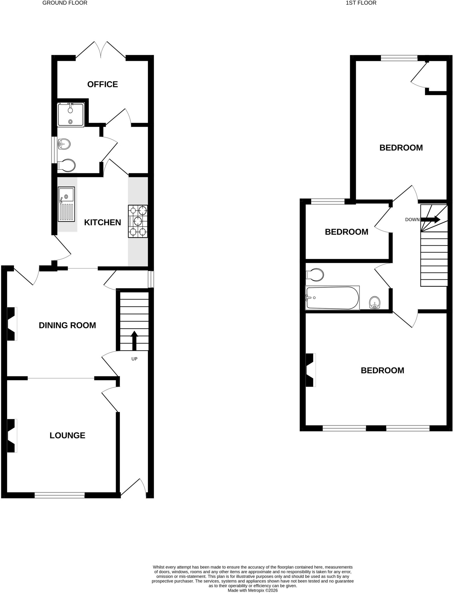 Ernest Road, Wivenhoe floorplan