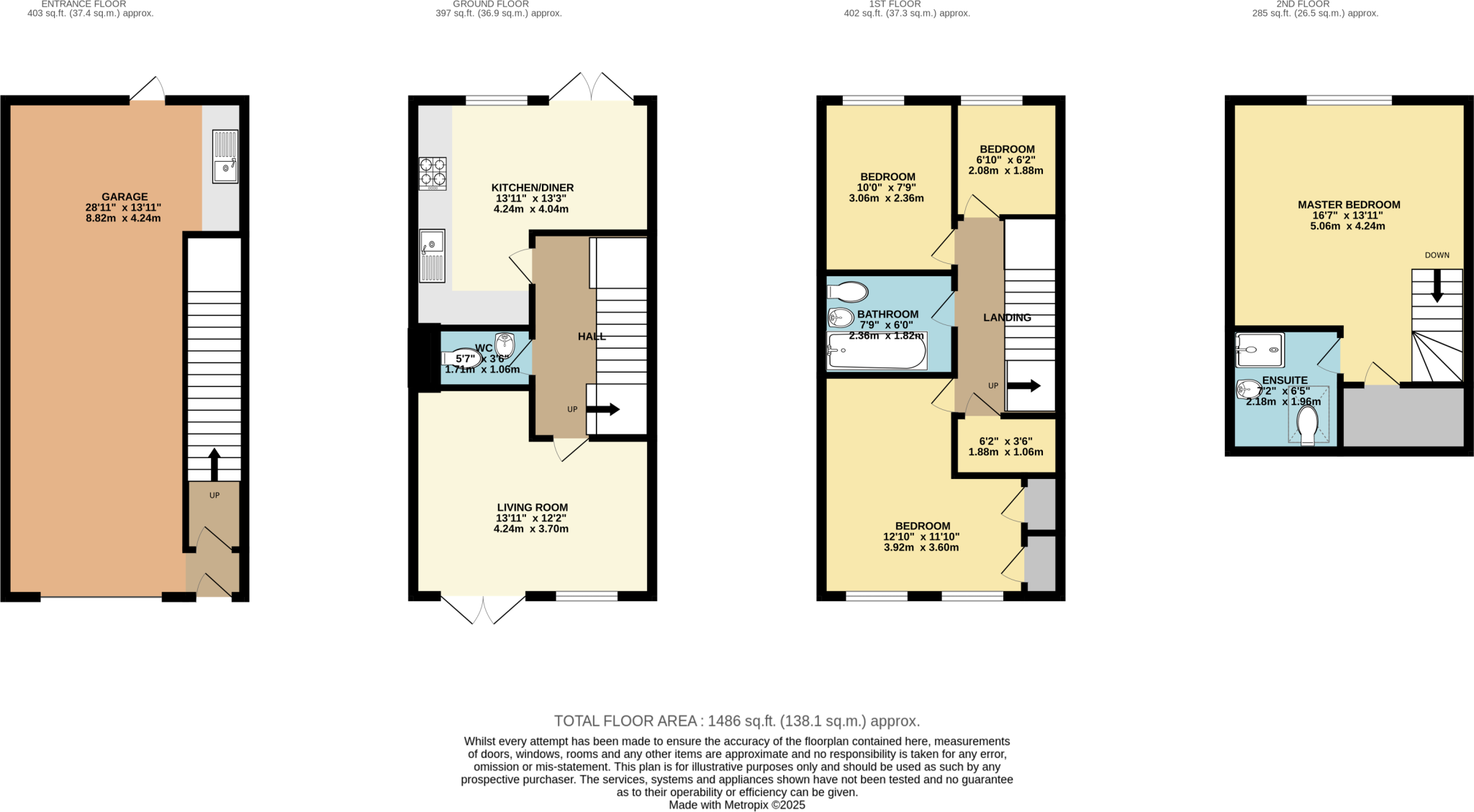 Blaisedell View, Bristol, BS10 floorplan