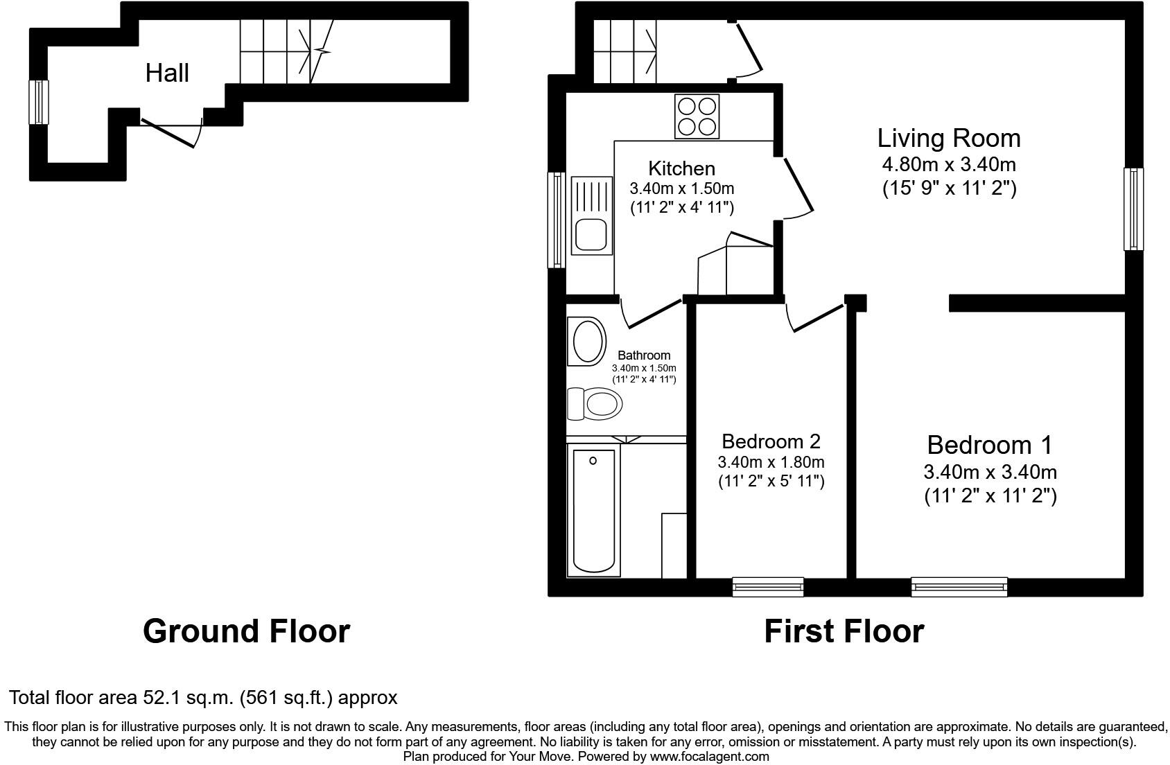 Tovil Hill, Maidstone, Kent, ME15 floorplan