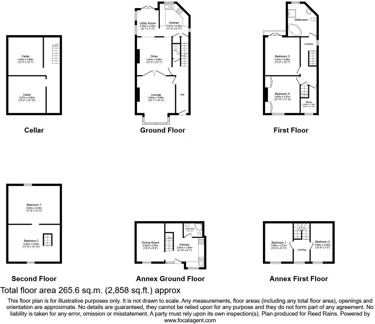 Chantrey Road, Sheffield, South Yorkshire, S8 floorplan