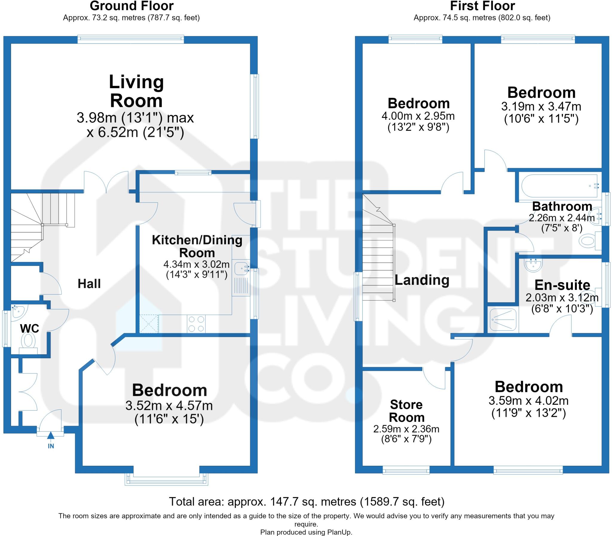 Wollaton Road, Wollaton floorplan