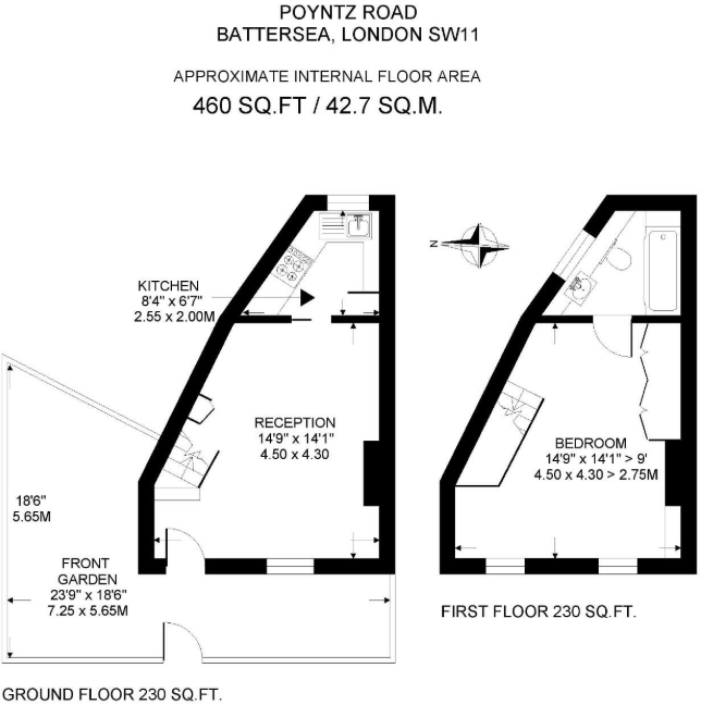 Poyntz Road, Battersea, SW11 floorplan