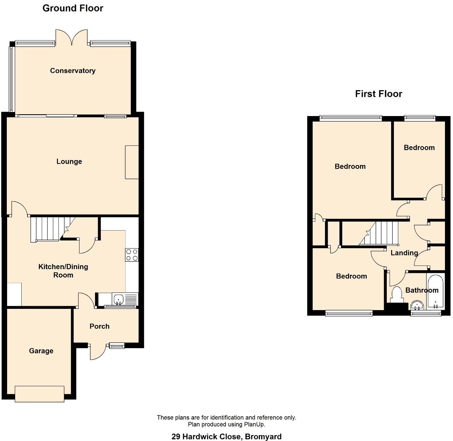 29, Hardwick Close, Bromyard, Herefordshire, HR7 4TY floorplan