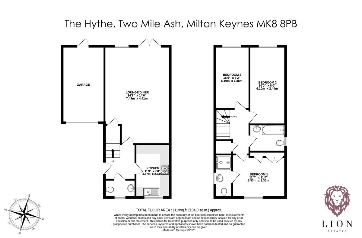 The Hythe, Two Mile Ash, Milton Keynes, MK8 floorplan