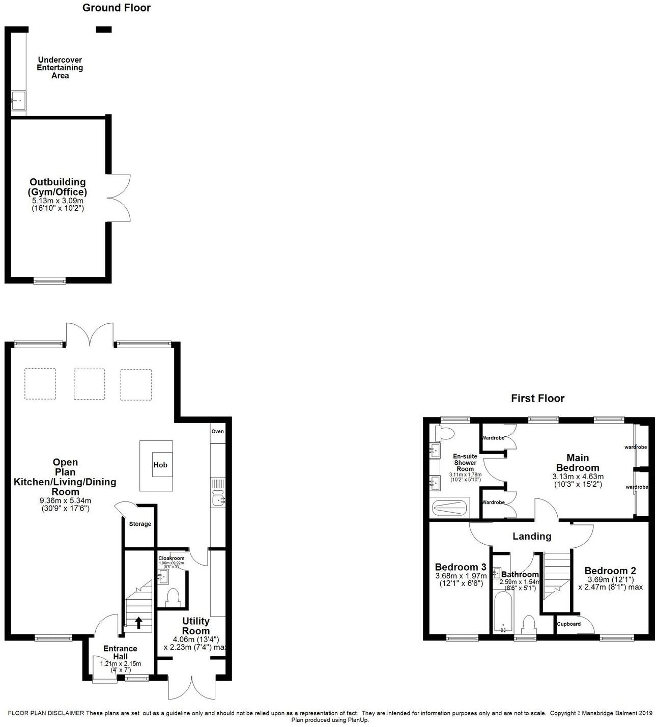 Pool Hill, Bridestowe, EX20 floorplan