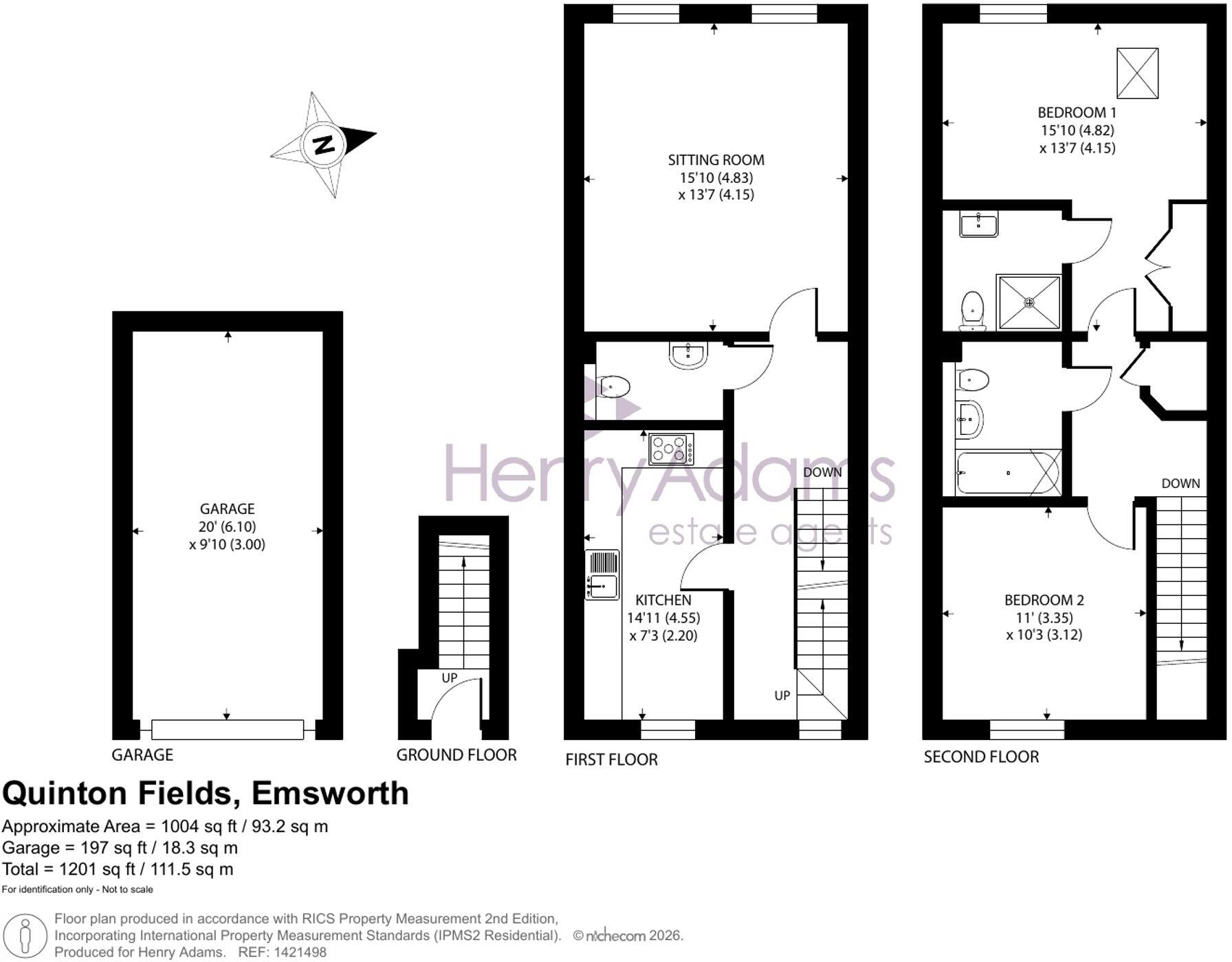 Quinton Fields, Emsworth, PO10 floorplan