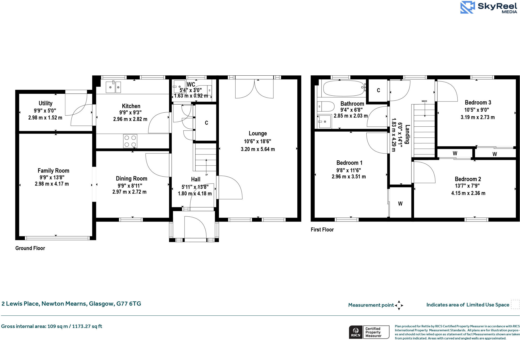 Lewis Place, Newton Mearns, Glasgow floorplan