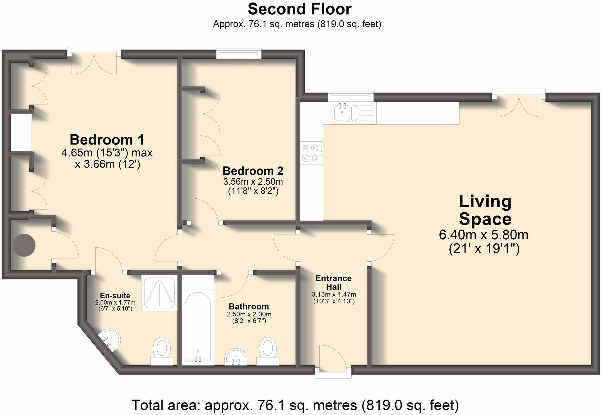 Belmont Park, Holymoor Road, Holymoorside, S42 floorplan