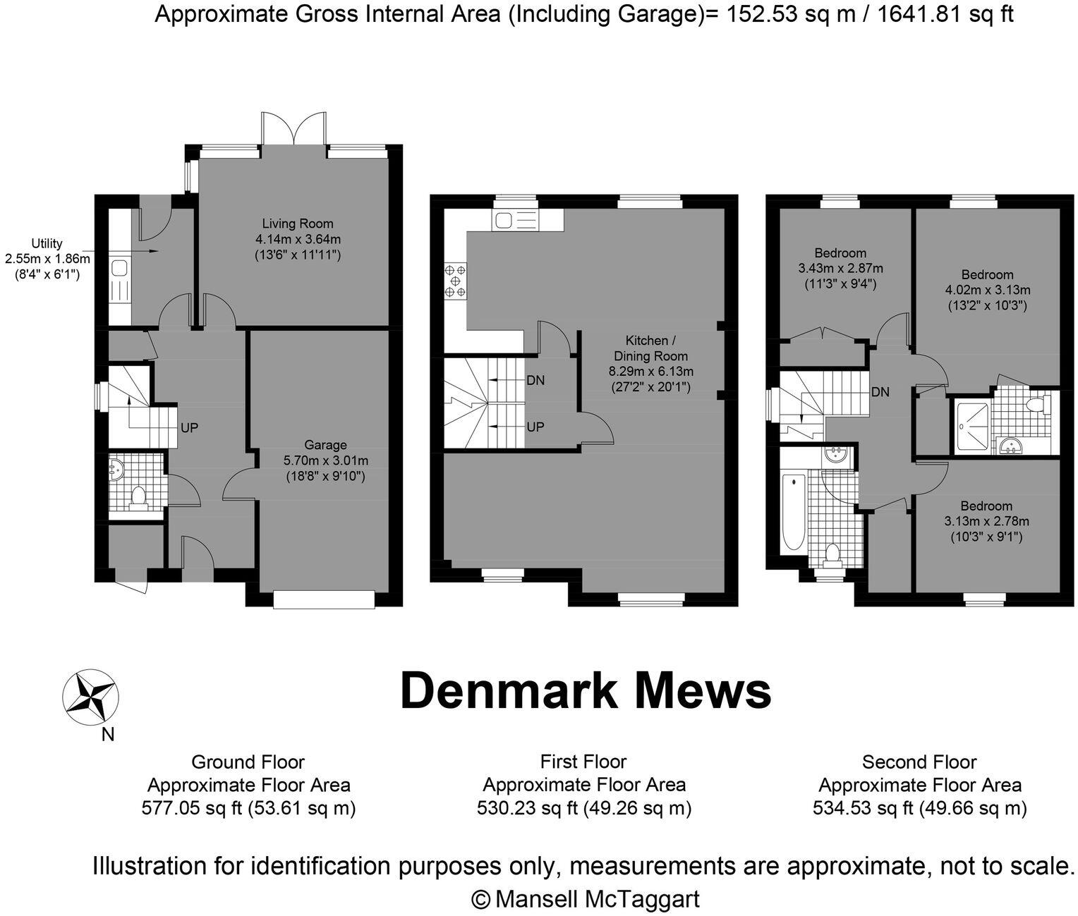 Denmark Mews, Hove, BN3 floorplan