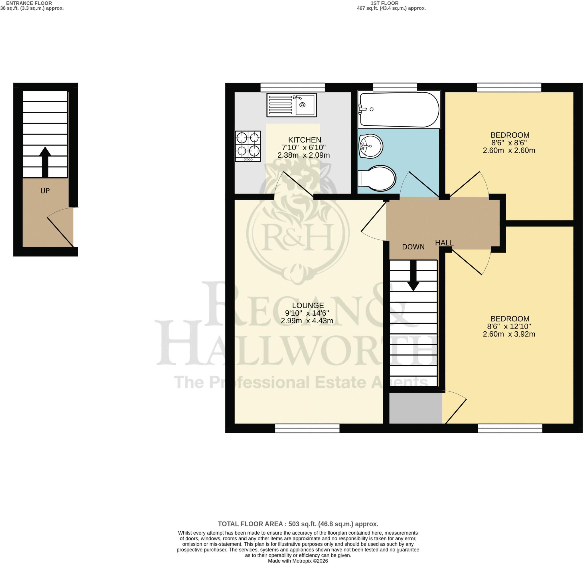 St. James Court, Standish, WN6 0JQ floorplan