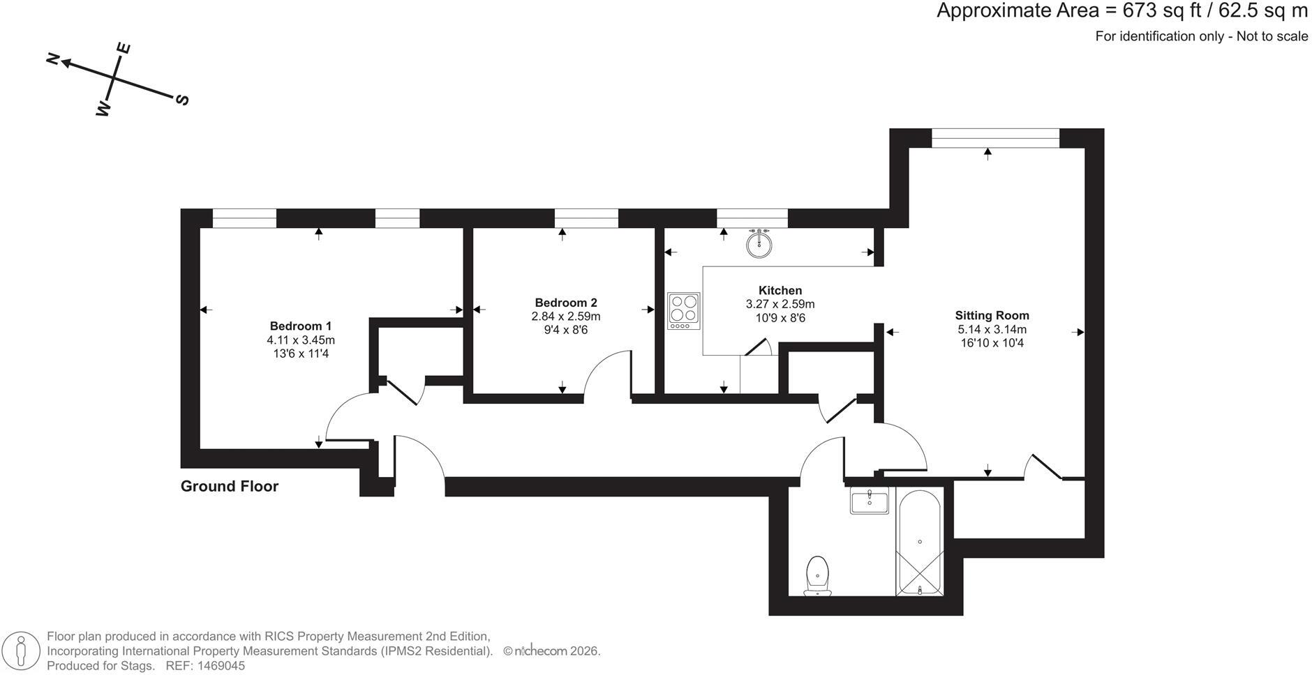 Priory Lane, Bridport floorplan