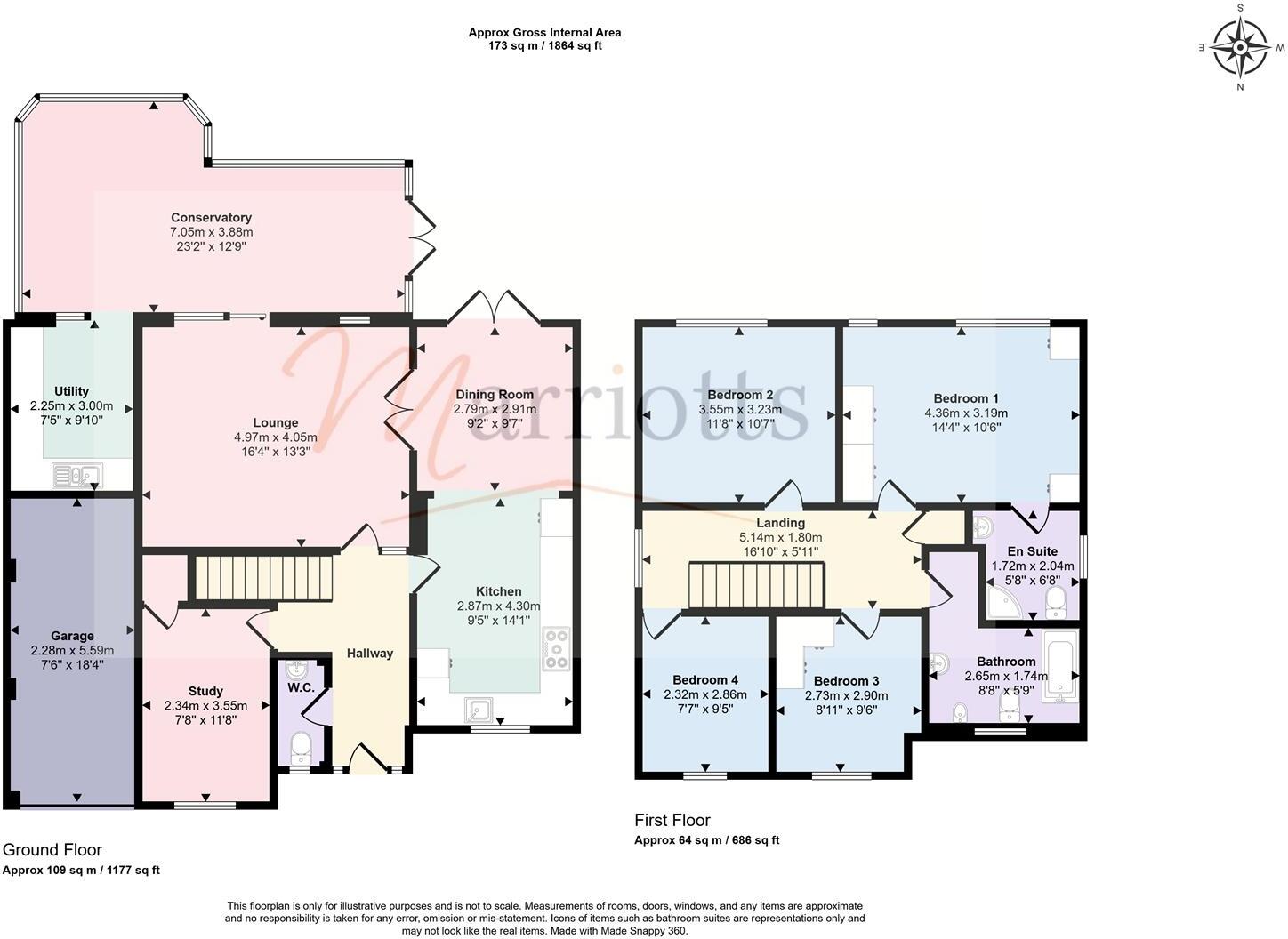 Bestwood Lodge Drive, Arnold floorplan