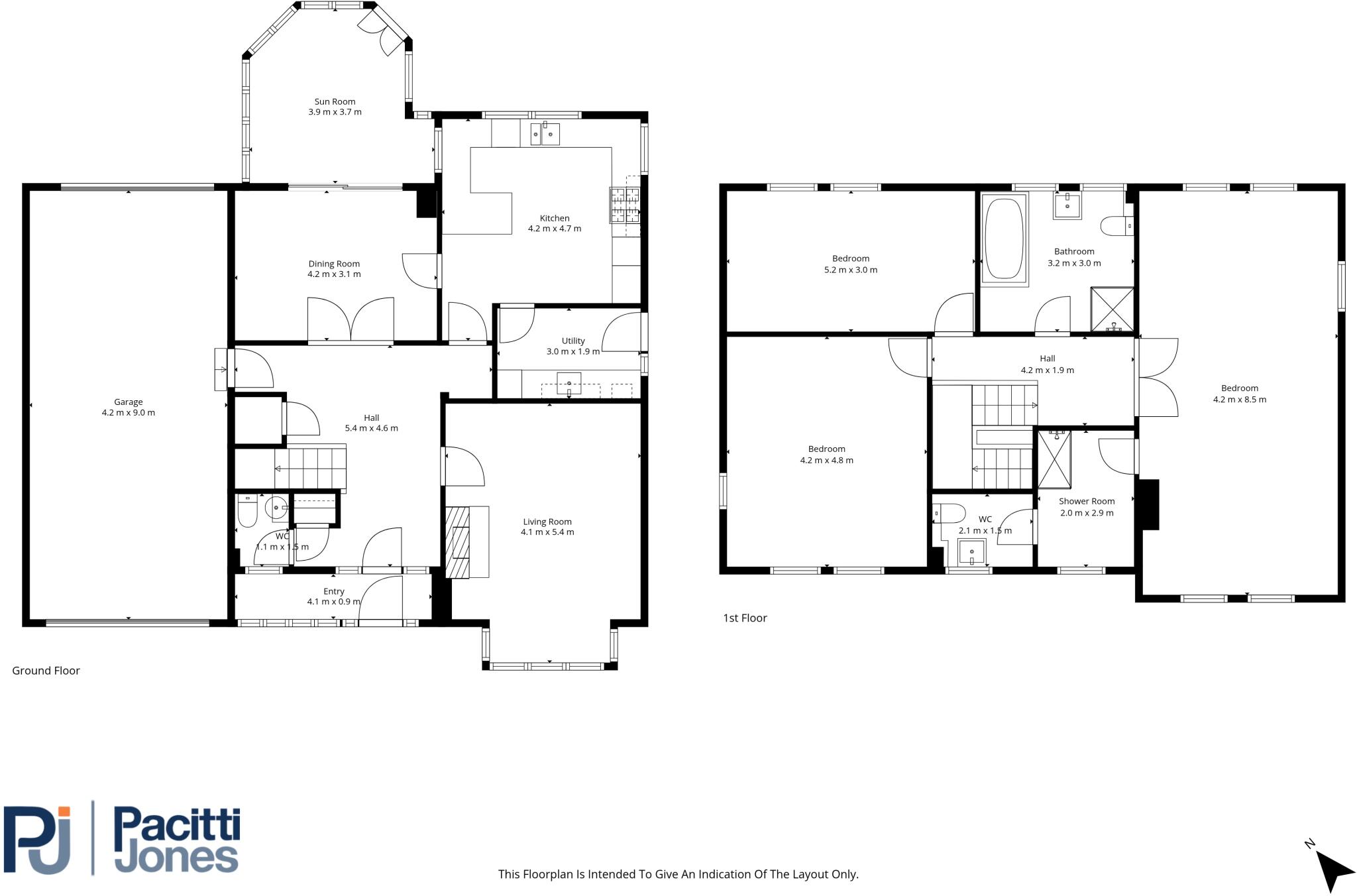 407 Hamilton Road, Uddingston, Glasgow, G71 floorplan