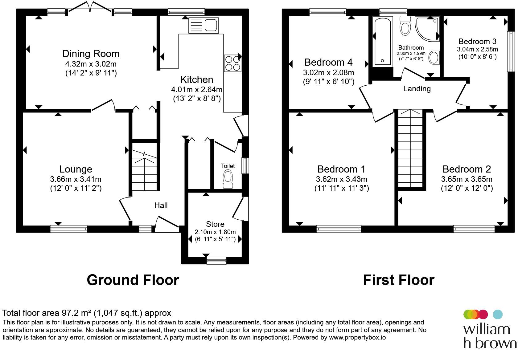 Christchurch Road, GRANTHAM floorplan