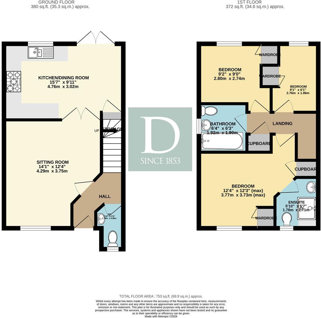 Janet Hadenham Close, Worlingham, Beccles floorplan
