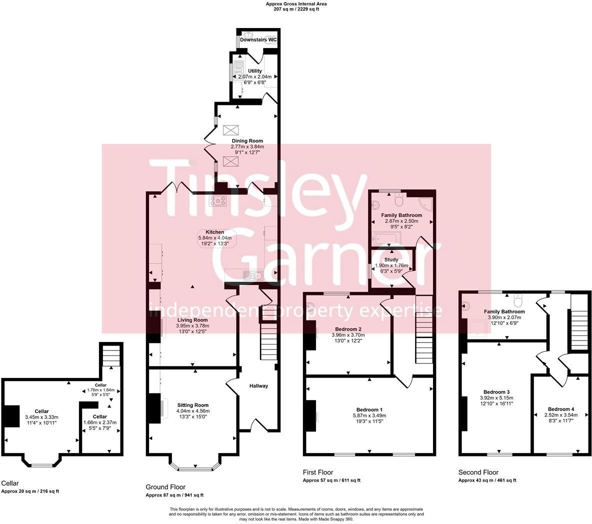 28, Granville Terrace, Stone floorplan