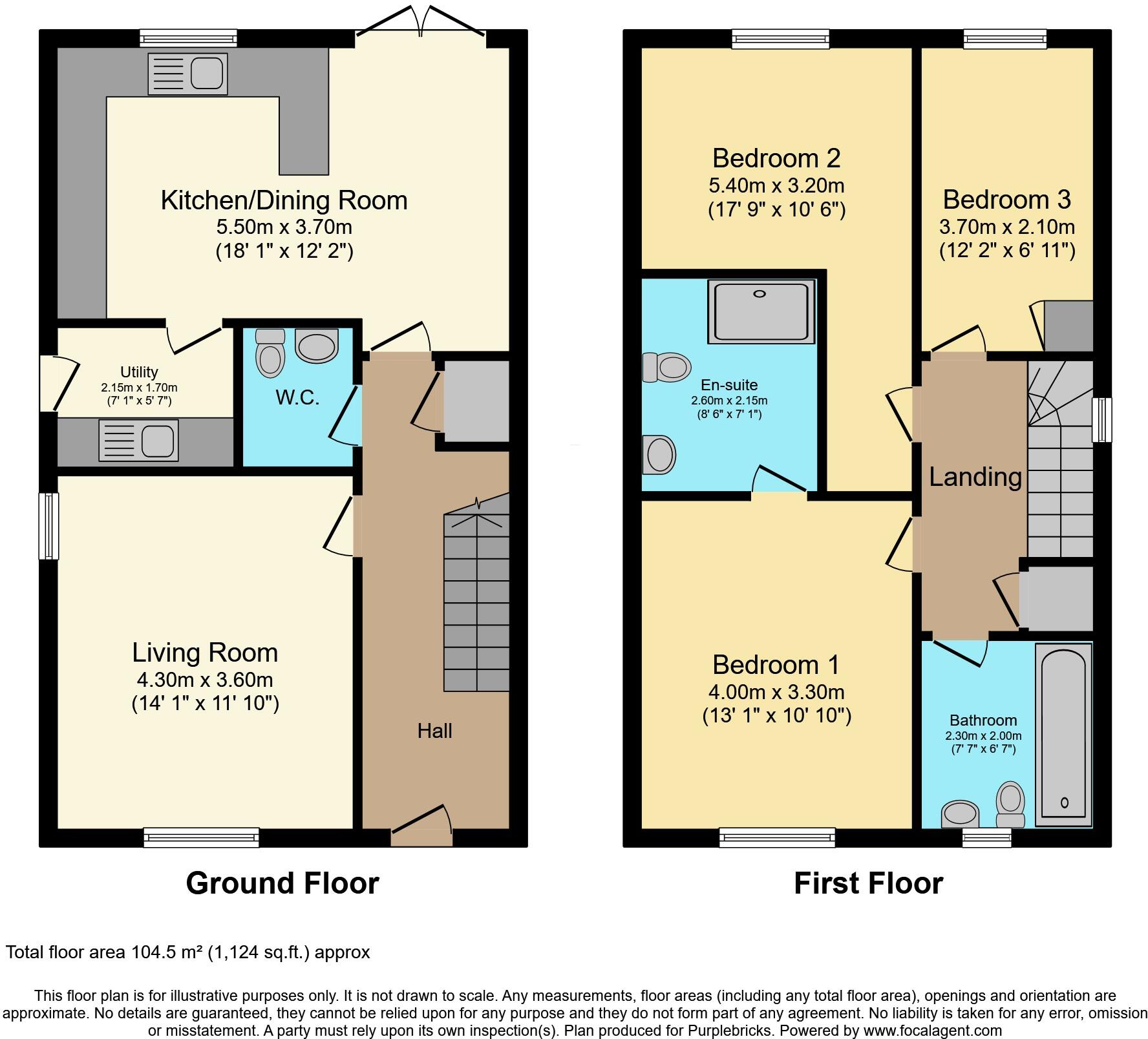 Aspen Road, Wolverhampton, WV11 floorplan