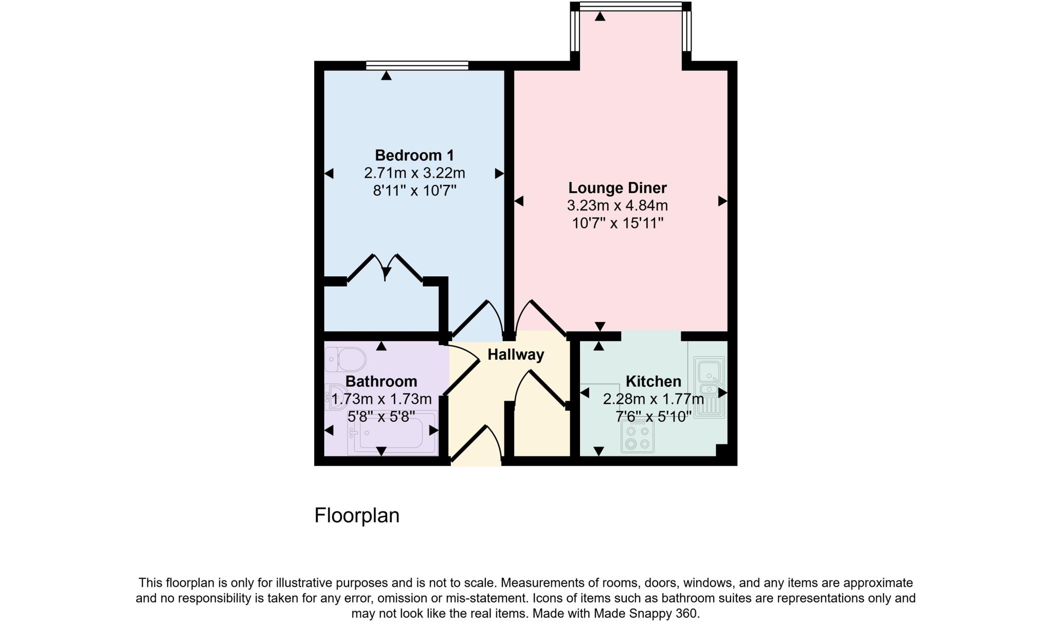 Bournemouth floorplan