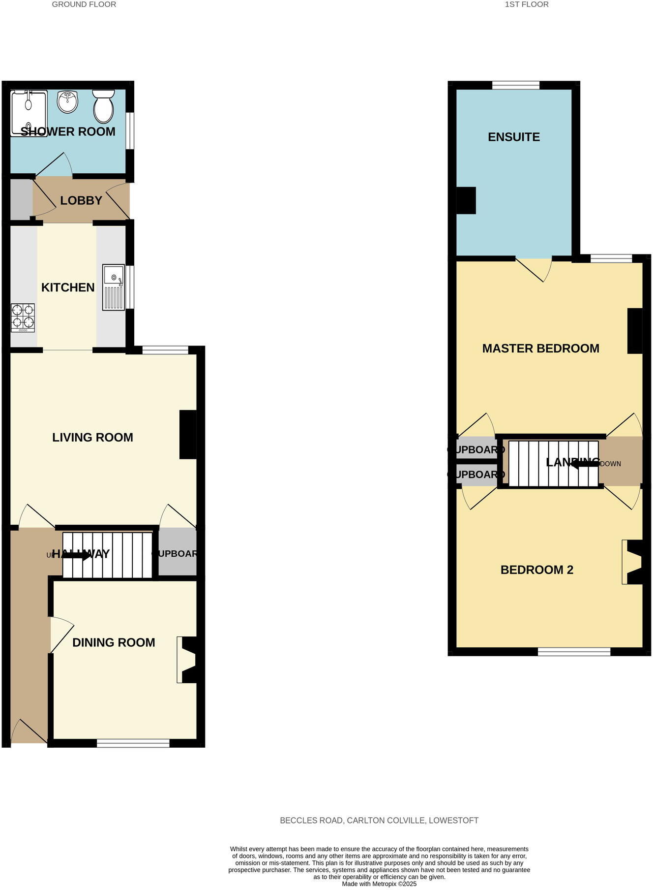 Beccles Road, Carlton Colville, Lowestoft, NR33 8HW floorplan
