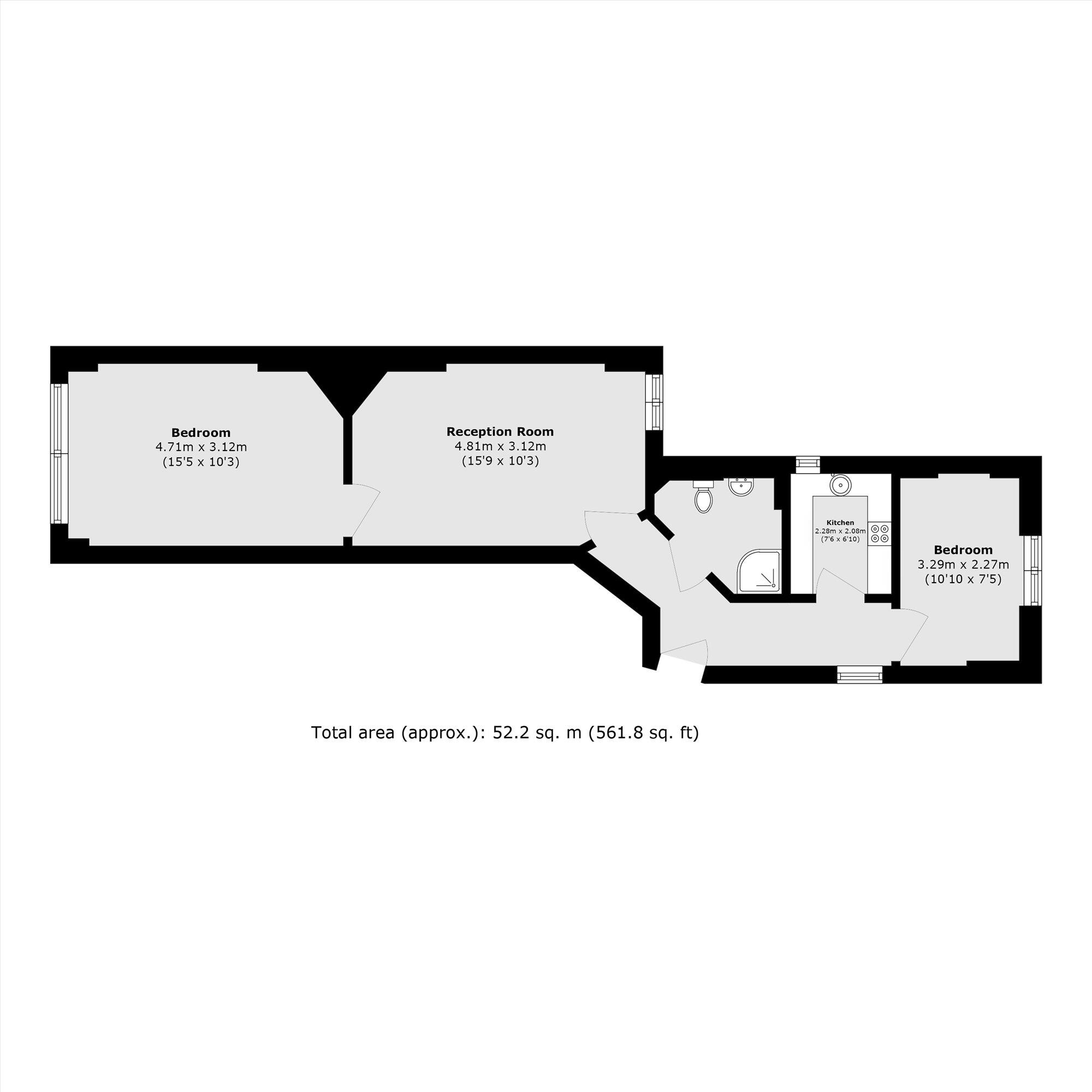 Tavistock Place, Knollys House floorplan