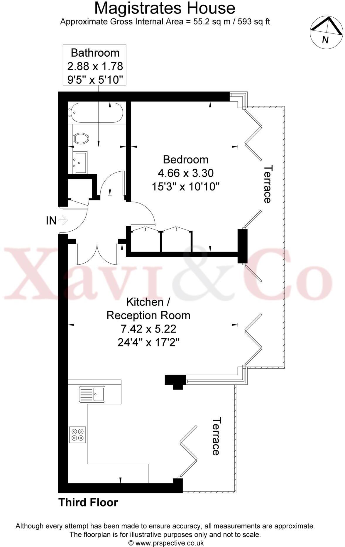 Magistrates House, Brentford floorplan