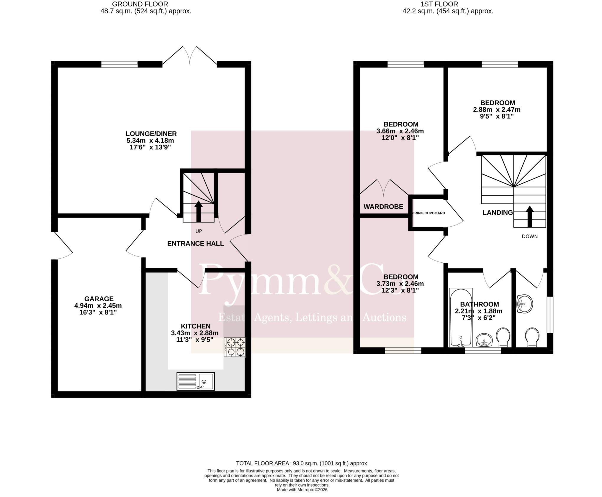3, All Saints Way, Mundesley floorplan