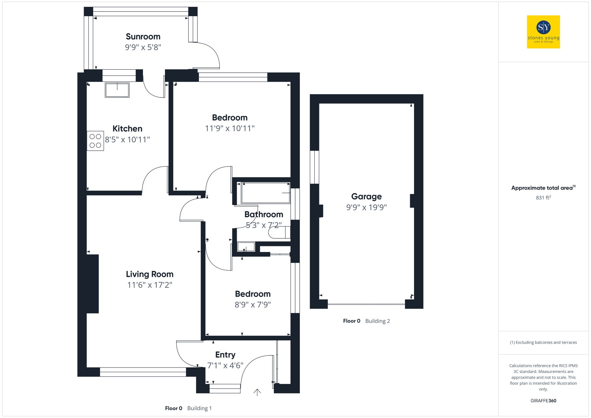 Oakwood Avenue, Blackburn, BB1 floorplan